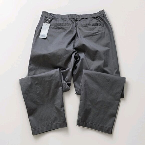 Hudson North Womens Pants L Gray High Waist Straigh Leg Stretch Office Classic - Picture 15 of 16